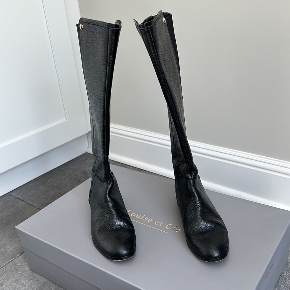 Louise et Cie black boots size 5.5